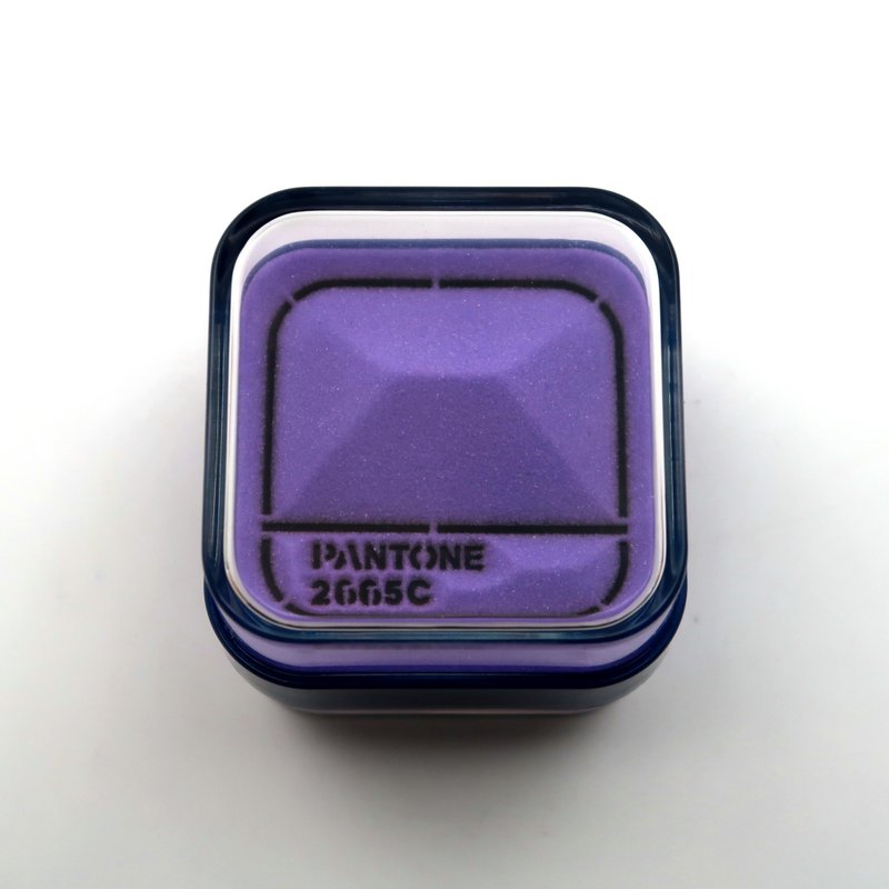 [Quick Shipping for Christmas] Color Ticket Limited Gift PANTONE2665 Purple/Double-Sided Hourglass - ของวางตกแต่ง - อะคริลิค สีม่วง