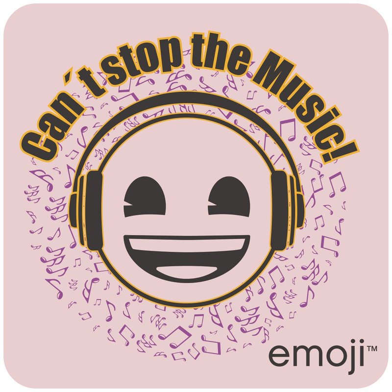 emoji表情符號授權-珪藻土吸水杯墊(粉),EM02 - 杯墊 - 其他材質 粉紅色