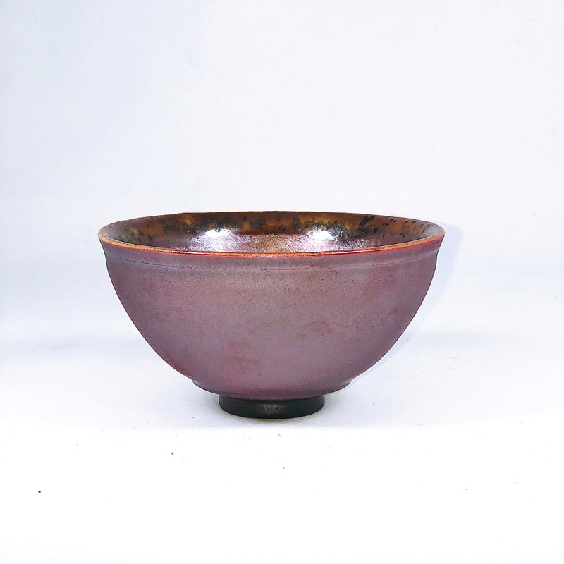 手作柴燒志野茶碗-薄暮DK003 - 茶壺/茶杯/茶具 - 其他材質 