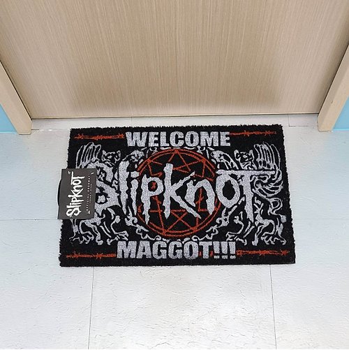 Dope 私貨 【滑結樂團】Slipknot (Welcome Maggot!!!) 進口門墊/地墊