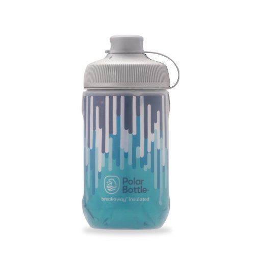 Polar Bottle 台灣經銷（城市綠洲） Polar Bottle 12oz MUCK 雙層保冷噴射水壺 ZIPPER 水藍