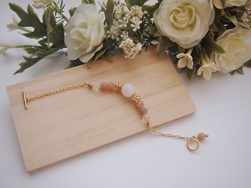 Chunhui (elegant chain adult) - breast jewelry semi-precious stone series - Baby Gift Sets - Gemstone Pink