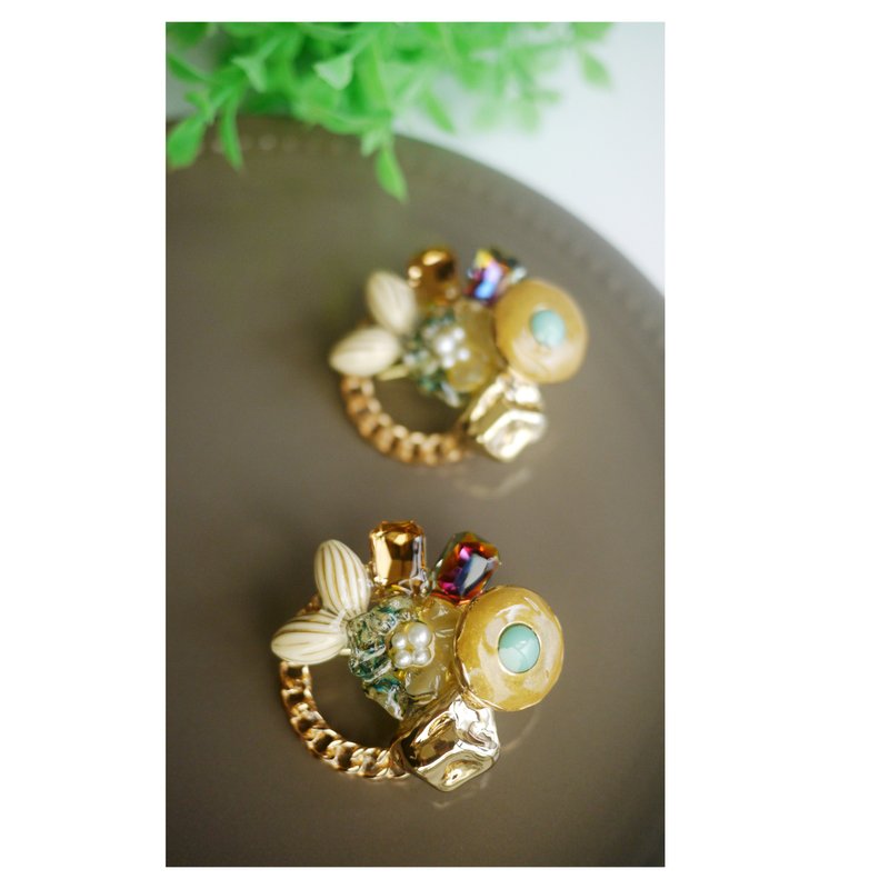 Antique ponytail hook | pony hook - เครื่องประดับผม - วัสดุอื่นๆ หลากหลายสี