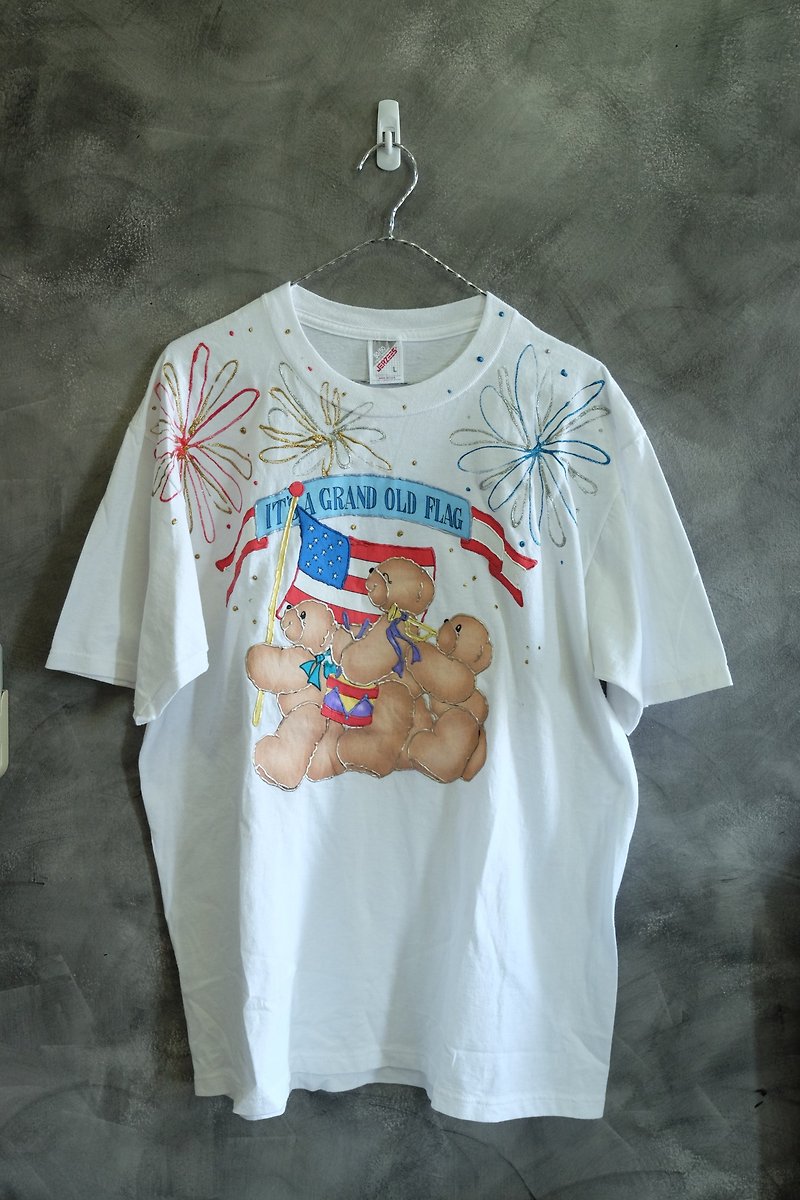 Vintage Cutom Art Tee Shirt - Men's T-Shirts & Tops - Cotton & Hemp 