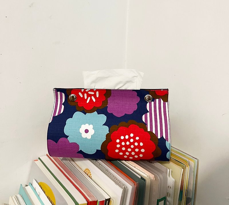 Jinping Candy/Pink Silver Japanese Style/Toilet Paper Tissue Box - กล่องทิชชู่ - ผ้าฝ้าย/ผ้าลินิน 
