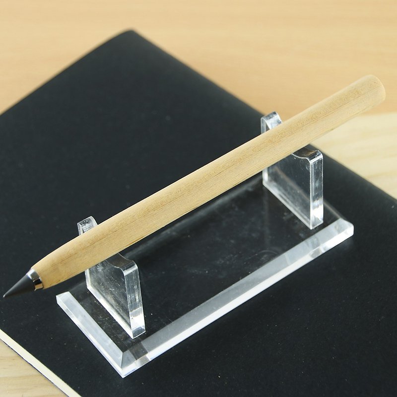 訂製-鉛筆造型永生筆 / 台灣黃檜 - 鉛筆/自動鉛筆 - 木頭 卡其色