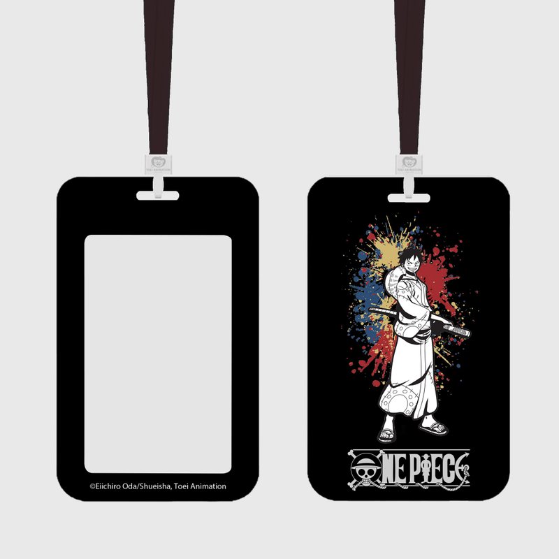 【ONE PIECE】海賊王官方授權周邊產品 掛繩卡套 - 證件套/識別證套 - 其他材質 多色