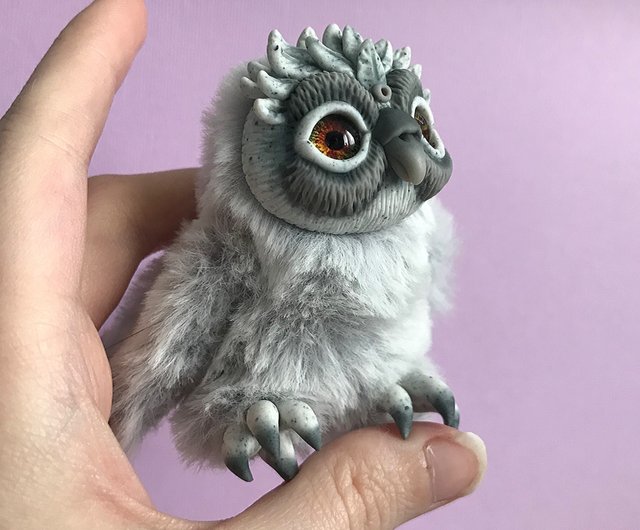 grey owl plush