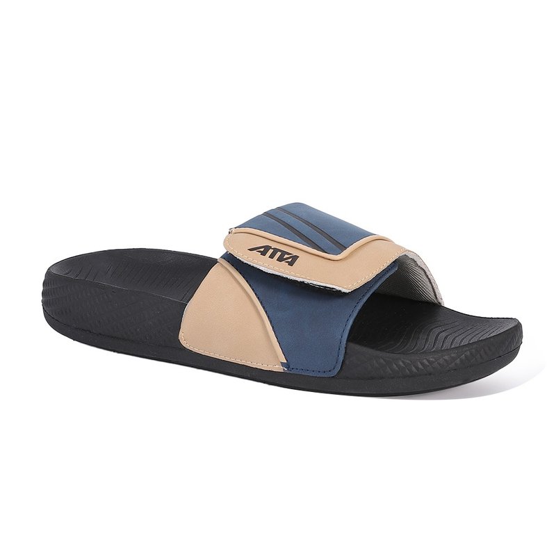 【ATTA】Extreme elastic decompression and true super elastic support anti-slip slippers-Secret Mist Blue - รองเท้าแตะ - พลาสติก หลากหลายสี