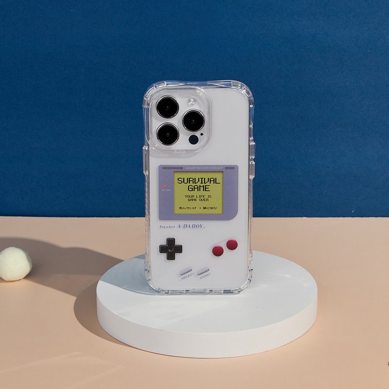 A/DA Ada handheld game anti-yellow and anti-fall MagSafe iPhone case - Phone Cases - Plastic Transparent