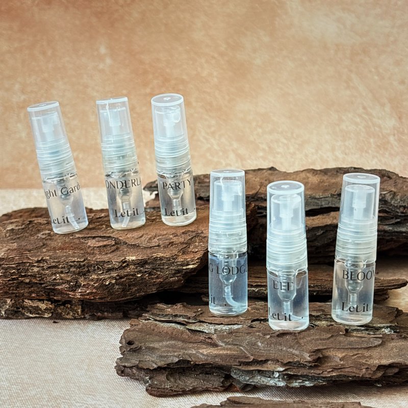 【試香組】香氛噴霧 5ml × 六款香味 - 香氛/精油/擴香 - 玻璃 