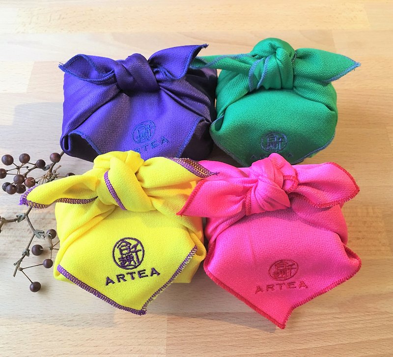 ARTEA台湾ハンドタオル手摘み茶（50gX4パッケージ）[無料輸送]台湾、香港[4つの限定版モデルは紅茶/オファー組み合わせ/色を特色] - お茶 - その他の素材 多色