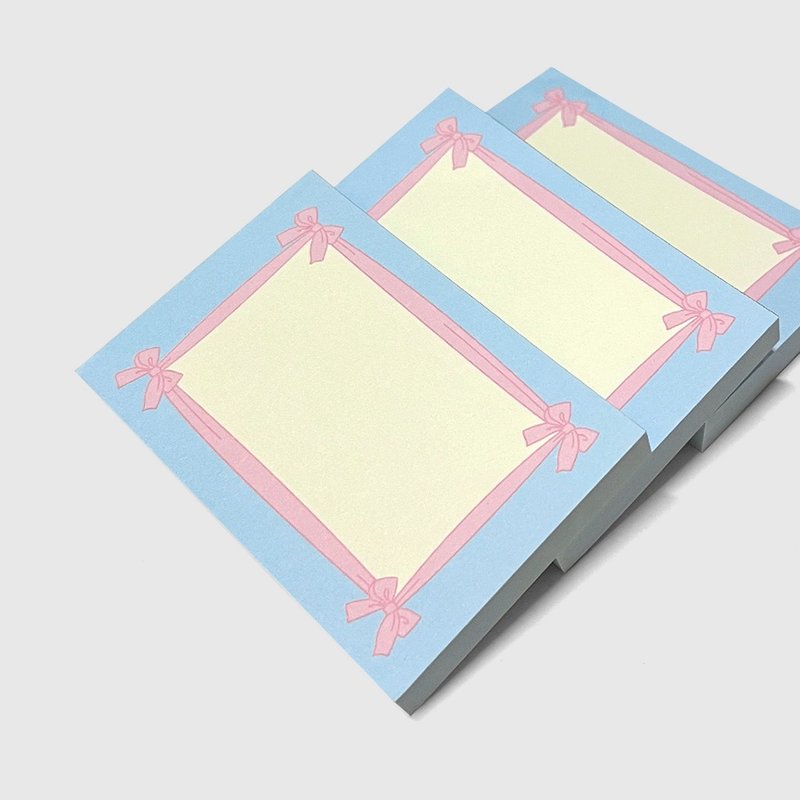 Pink ribbon | Memo Pad - Sticky Notes & Notepads - Paper Multicolor