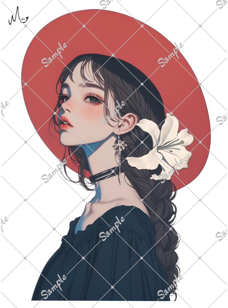 Original character stickers - สติกเกอร์ - กระดาษ 