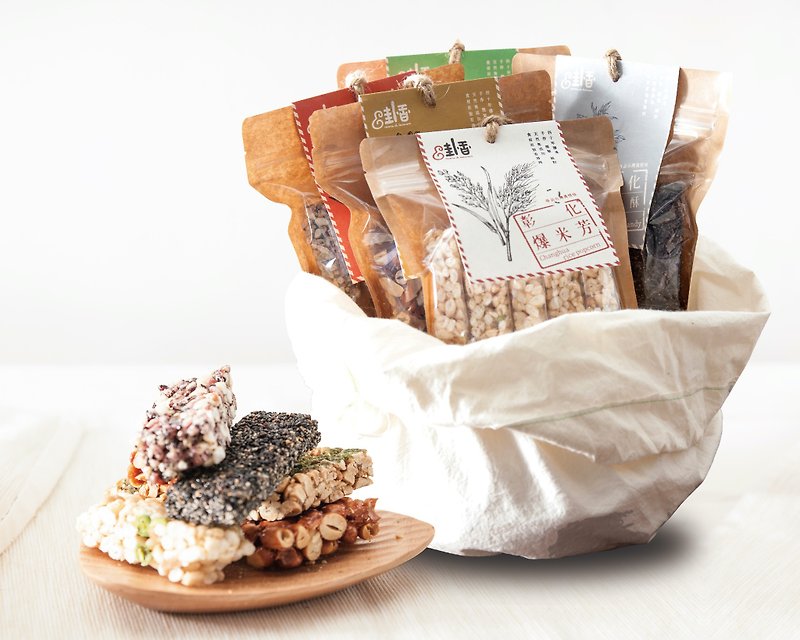 【Hong Kong and Macau Direct Delivery】Taiwan Ancient Morning Tea 10 Packs Special Package - Snacks - Fresh Ingredients 
