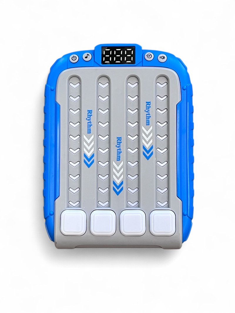 遊戲機 八成新 Rhythm 節奏遊戲機 聲光變化 訓練反應 - 科技小物 - 塑膠 藍色