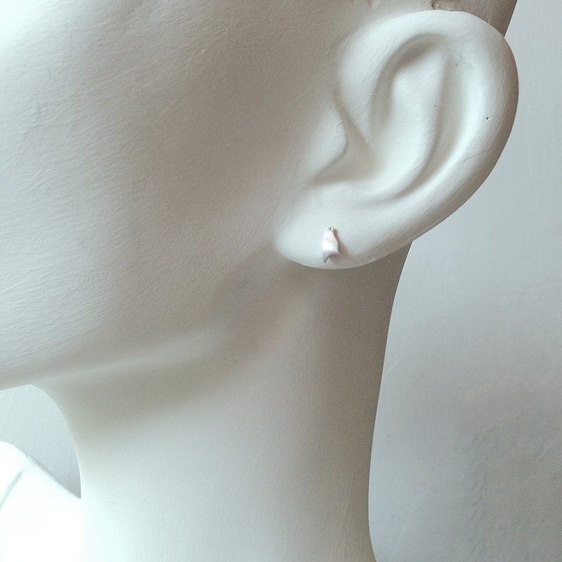 little bird .925 silver earrings single earring for sale - ต่างหู - โลหะ 