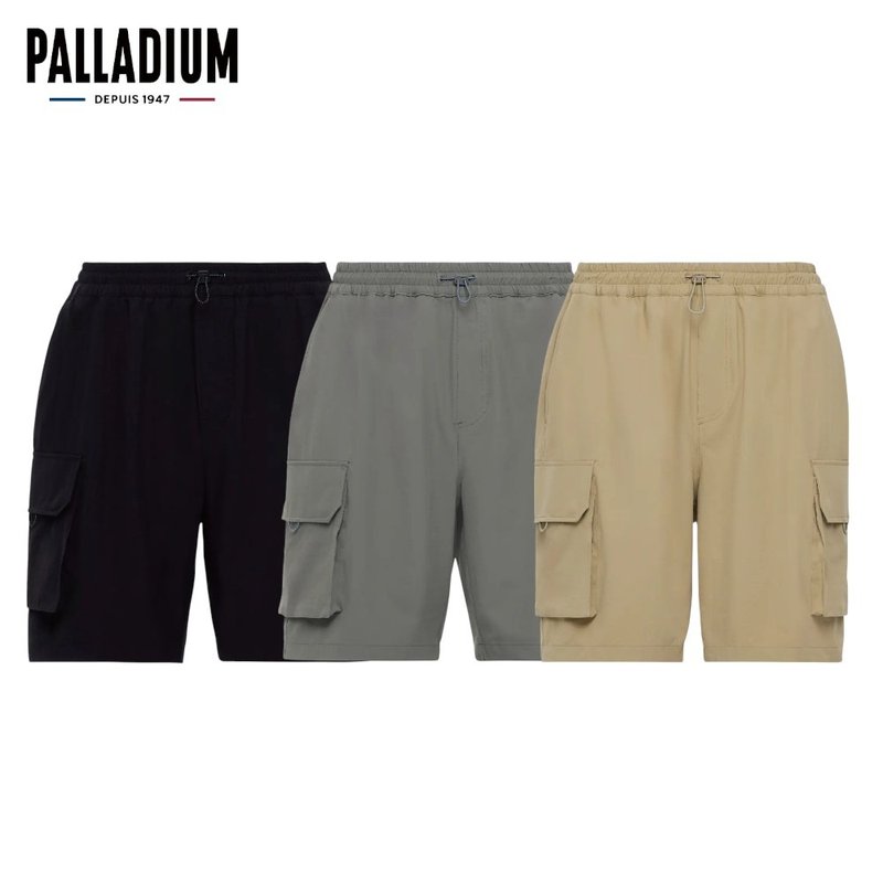 PALLADIUM urban functional water-repellent shorts for men and women in three colors 1011532 - กางเกงขาสั้น - ไฟเบอร์อื่นๆ ขาว