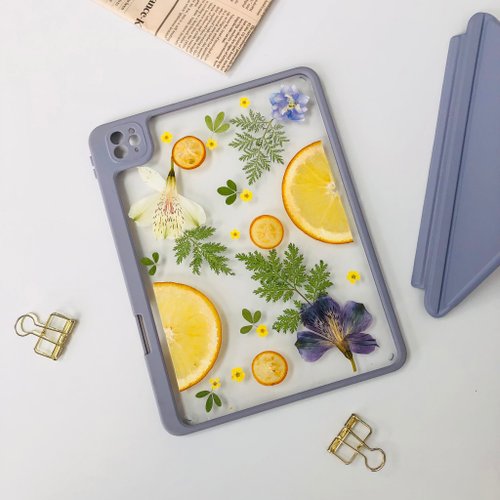 FeimeiPresents 天然橙片手工水果iPad外殼 iPad Air 11寸13寸iPad Pro11寸13寸