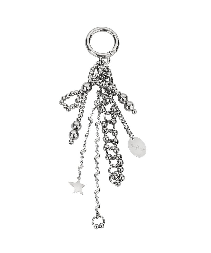 METALLIC KEYRING - 鑰匙圈/鑰匙包 - 不鏽鋼 銀色