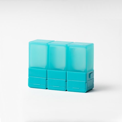 Suzzi Suzzi 積木旅行分裝瓶 海洋藍綠S 50ml -三件旅行組
