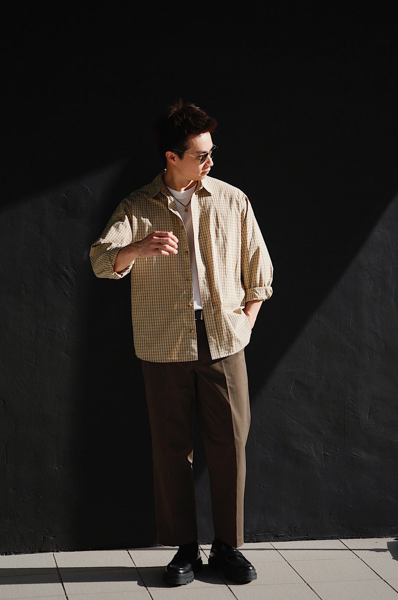 *現貨 限定優惠*浮生系列 Oversize 恤衫 - 男襯衫/休閒襯衫 - 棉．麻 