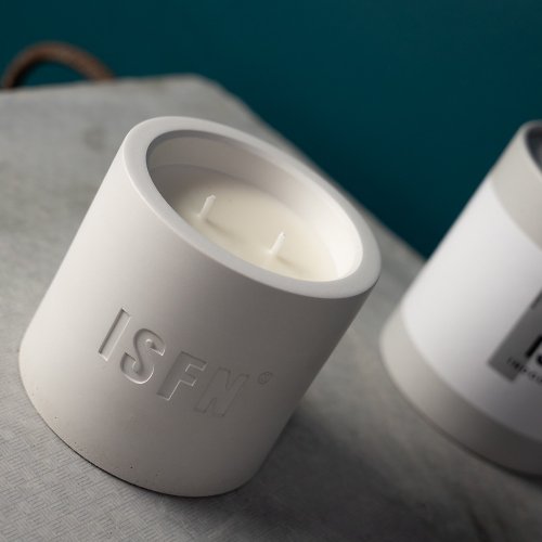 ISFN Taiwan INDOOR LIFE Cement Scented Candles 水泥香氛蠟燭系