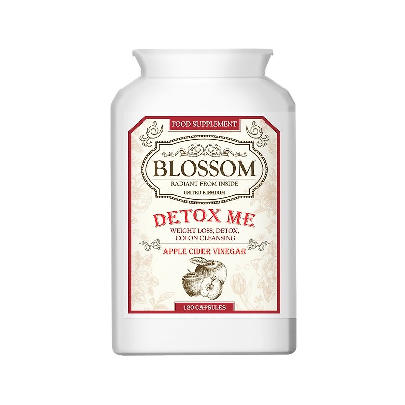 Blossom Detox Me 120 cap (4+1 Set) - Health Foods - Concentrate & Extracts Brown
