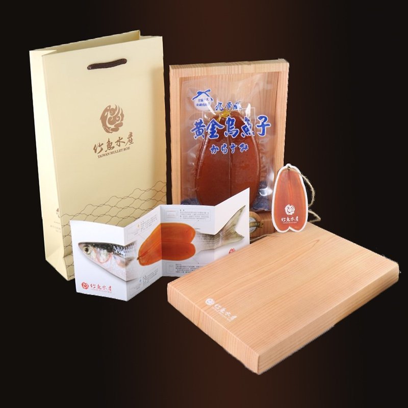Hsinchu Jiujiangfeng Self-dried Premium Golden Mullet Roe Gift Box - Other - Rubber 