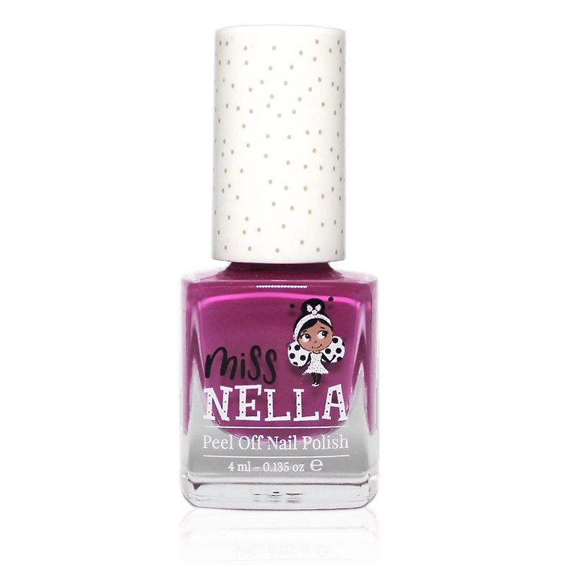 UK【Miss Nella】Kids Water-Based Safe Nail Polish - Baby Purple (MN04) - ยาทาเล็บ - วัสดุอื่นๆ 