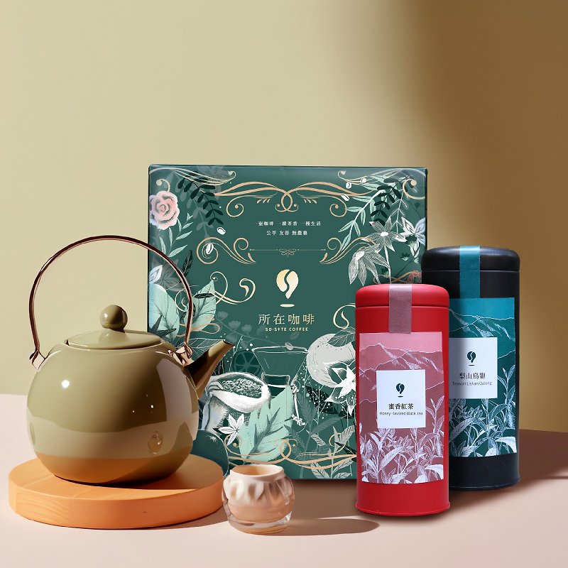 台灣風土巡禮 | 高山茶葉 |梨山烏龍茶/蜜香紅茶 - 茶葉/茶包 - 新鮮食材 綠色