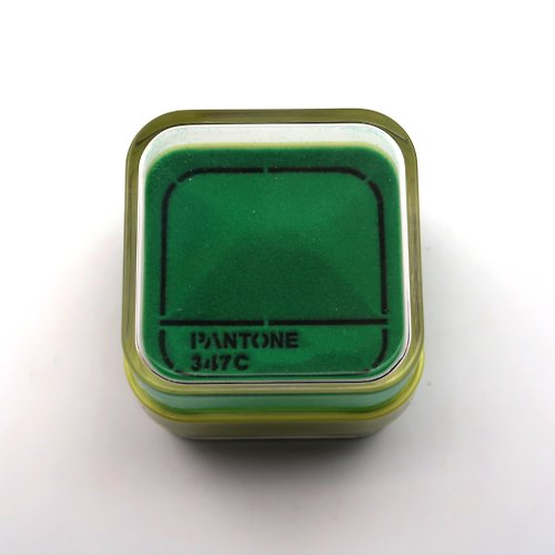 招寶球 聖誕節快速出貨【PANTONE色票限定禮品】PANTONE347綠色/雙面沙漏
