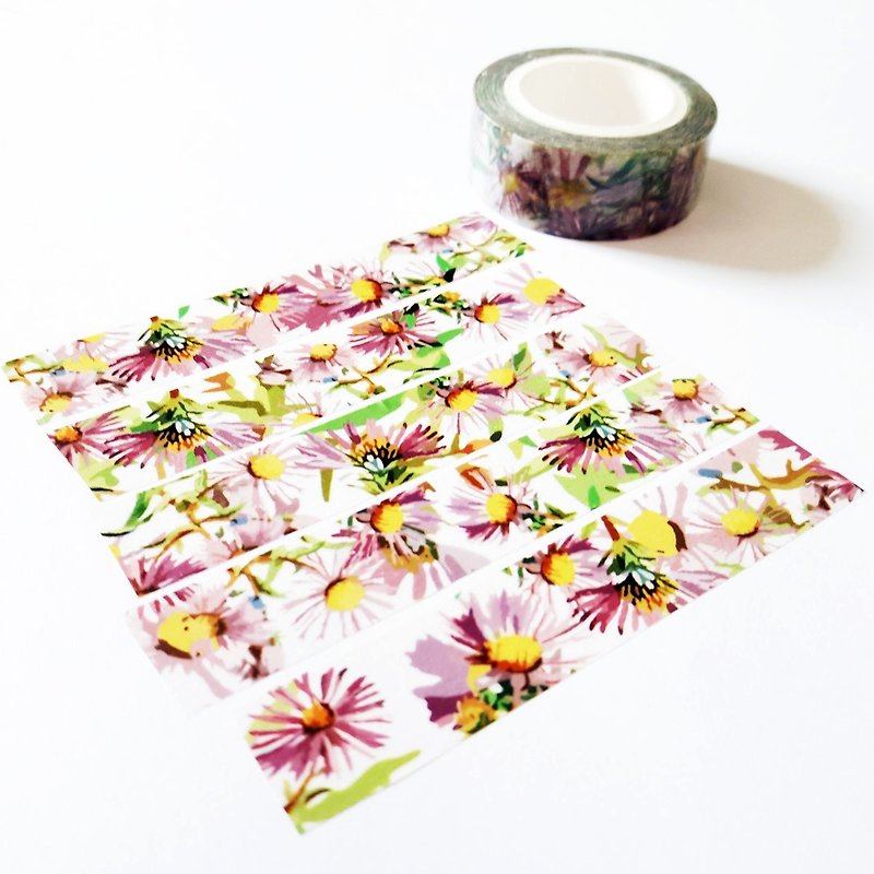 Sample Washi Tape Aster Fabric - Washi Tape - Paper 