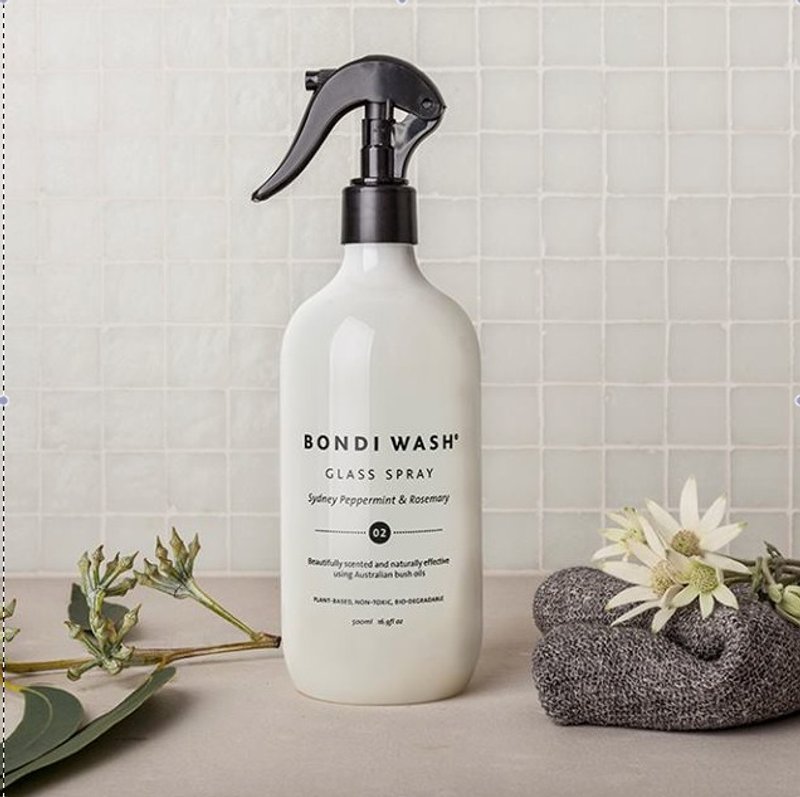 BONDI WASH 雪梨薄荷 & 迷迭香鏡面清潔液 - 500ML - 其他 - 植物．花 銀色