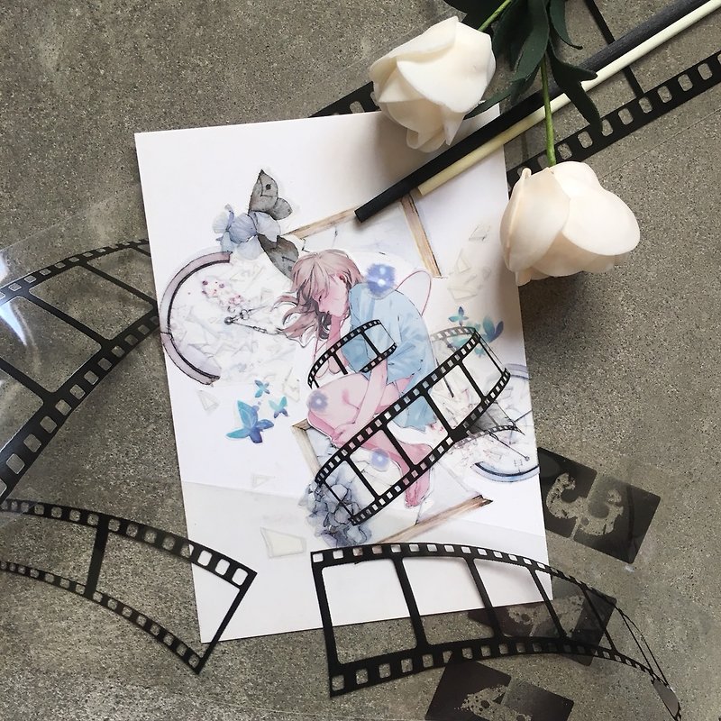 [Film] PET First/Second Generation Camera Film Design by_ZJ - Washi Tape - Paper Transparent