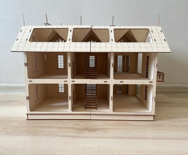 8 DIY Miniature Cardboard Doll Houses 