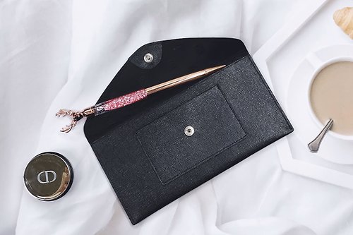 Tosca creations Tosca | Letter Wallet お手紙| 真皮 薄 長銀包/長皮夾/卡片