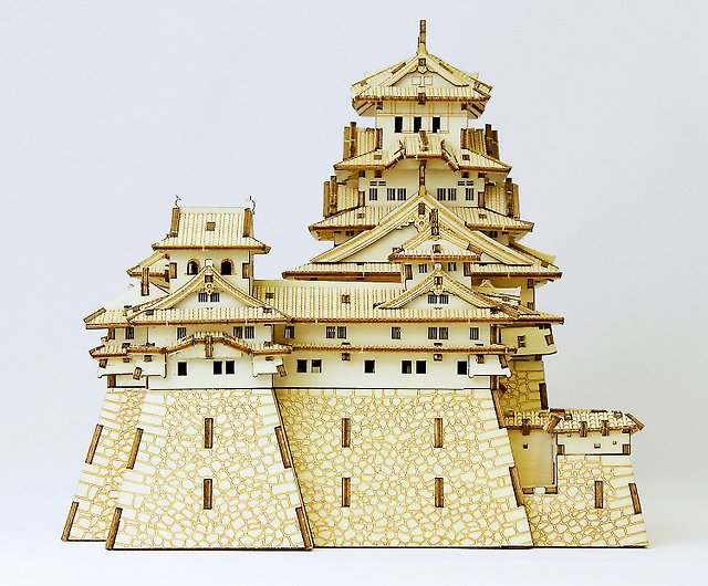 KIGUMI Ki-gu-mi Wooden Art Himeji Castle 