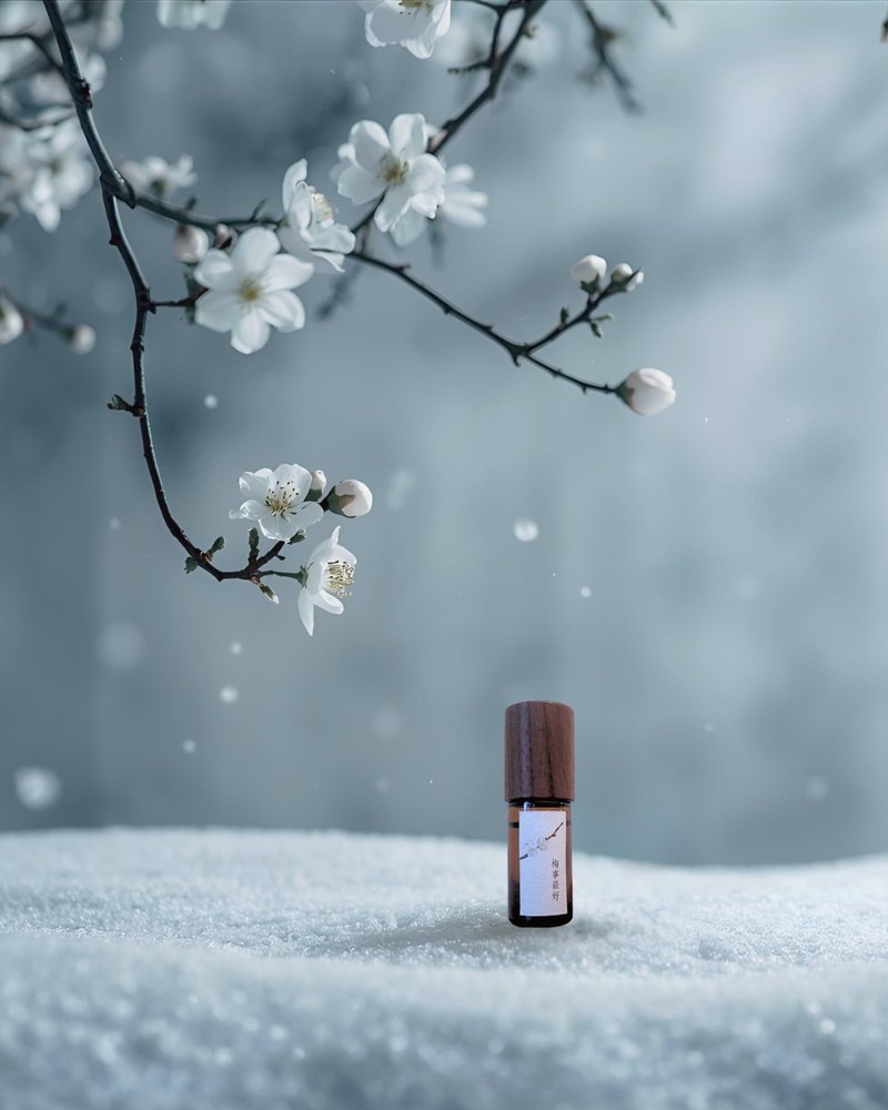 梅花パフュームオイル 心をゼロに戻す浄化のクールな香り | 梅事最好 ポータブル10ML (旧版) - アロマ・線香 - 寄せ植え・花 