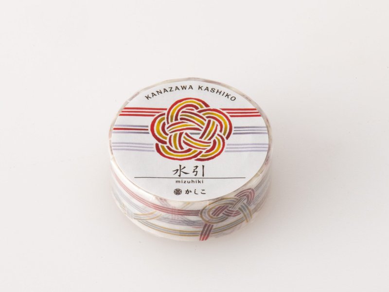日本進口KASHIKO日本傳統藝術和紙膠帶 – 水引 / 日本製 手帳 - 紙膠帶/和紙/PET - 紙 紅色