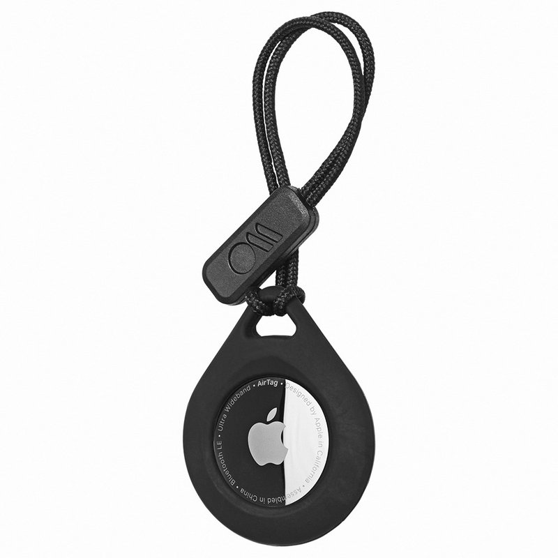 美國 Case-Mate AirTag 專用軍規防摔吊飾 - 深黑 - 科技小物 - 其他材質 