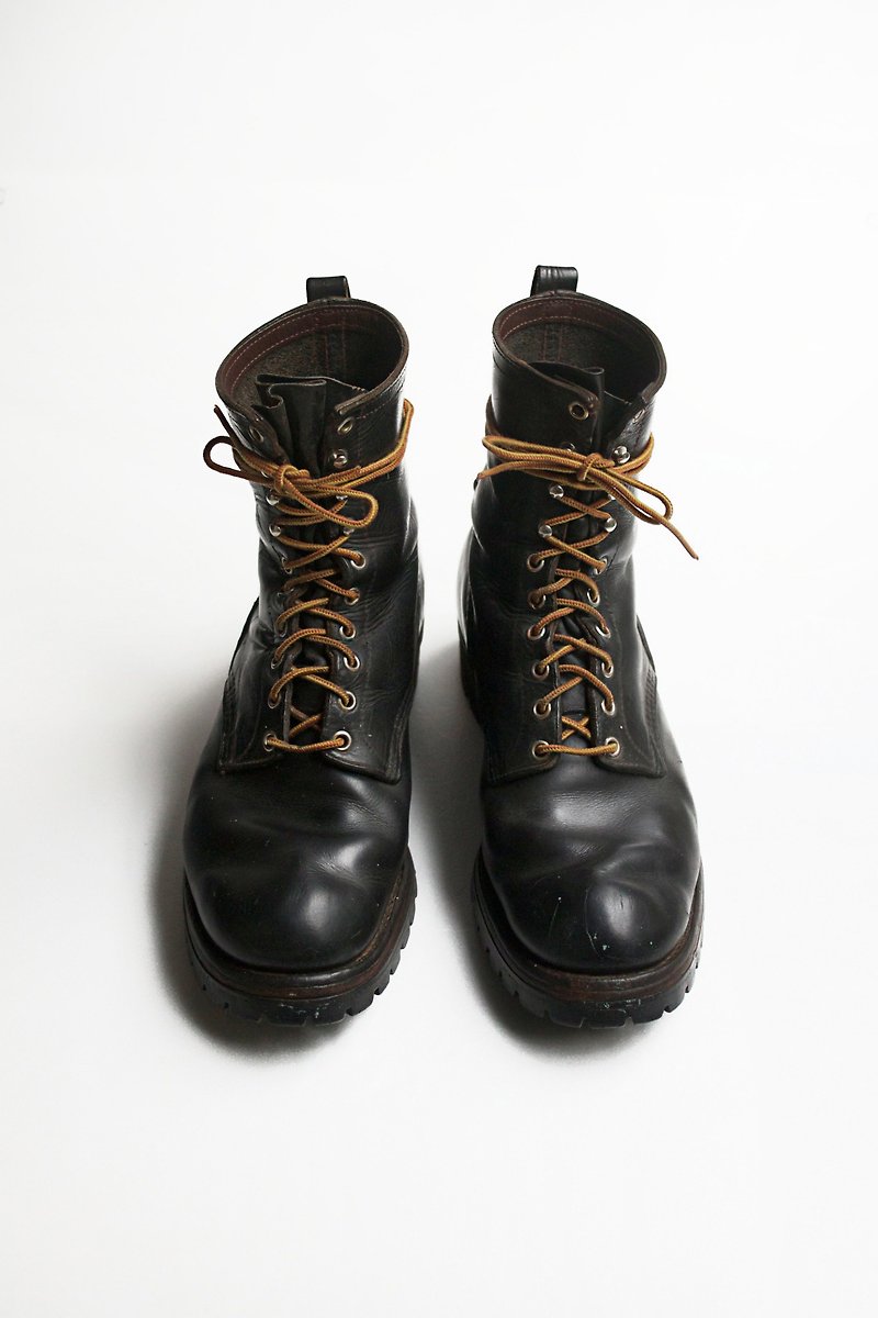 60s Red Wing 伐木工人靴｜Red Wing Logger 699 US 9D EUR 42 - 男靴/短靴 - 真皮 黑色