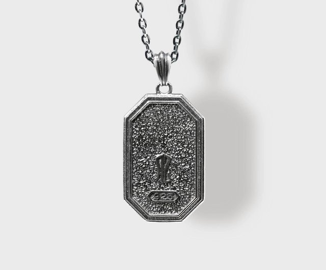 海外ブランドアウトレット通 鹿 紳士用シグネットネックレス | AZOTH - azoth-metal ショップ アクセサリー