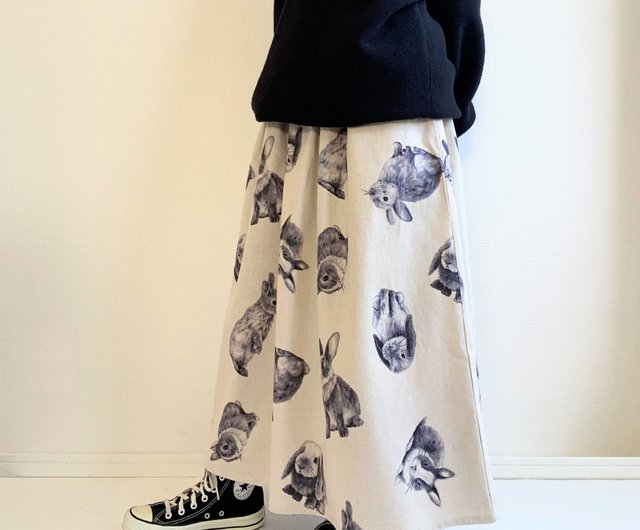 maco CHAN-USA skirt♡うさぎスカート - スカート