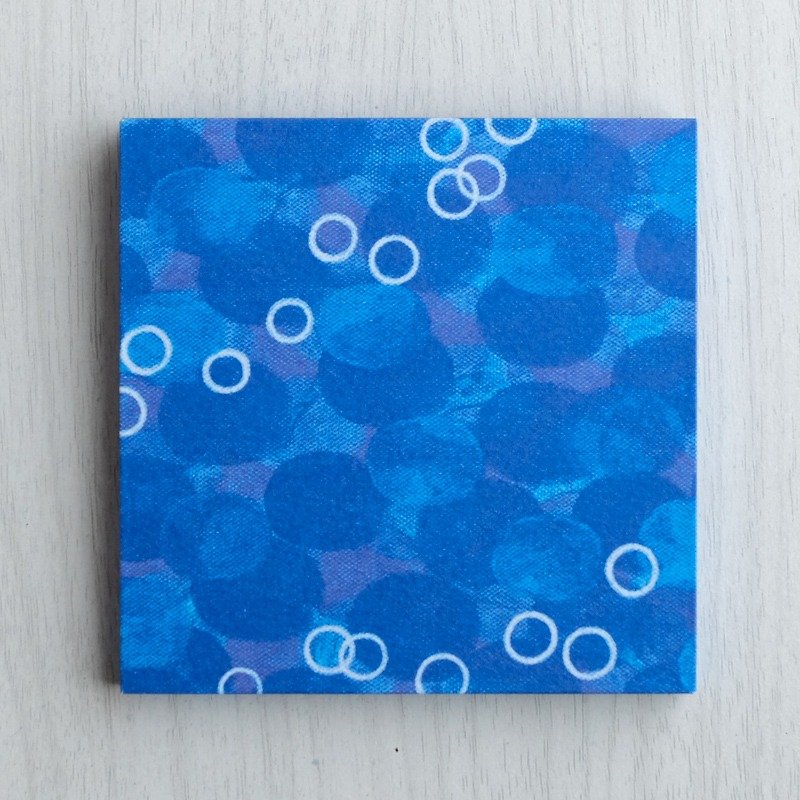 Mini panel No.66 / Fragment of memory - โปสเตอร์ - กระดาษ สีน้ำเงิน