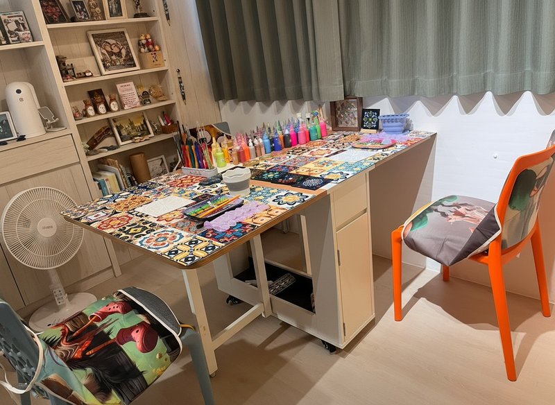 台北体験クラス エネルギー・ドット曼荼羅画 お一人様から開講 - 絵画教室・アートスクール - 塗料 