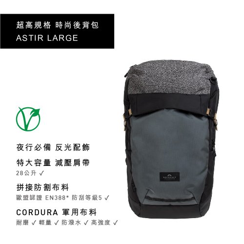 Doughnut Astir Backpack, Black