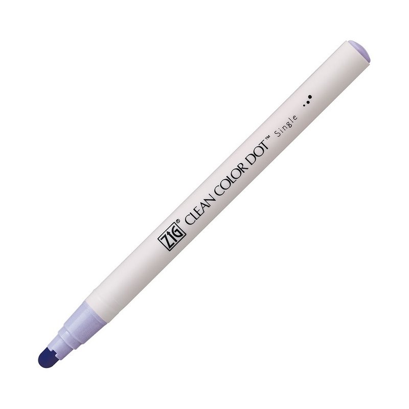 【Kuretake】ZIG Clean Color Dot single-head dot pen lavender - อุปกรณ์เขียนอื่นๆ - วัสดุอื่นๆ สีม่วง