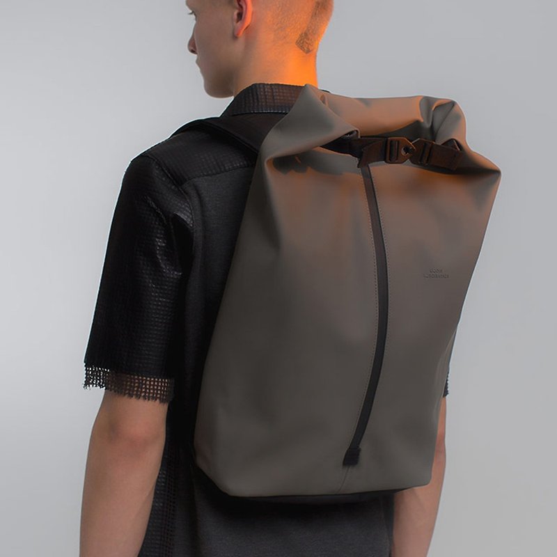 Frederik Lotus Series Backpack (Dark Grey) - Backpacks - Eco-Friendly Materials Gray