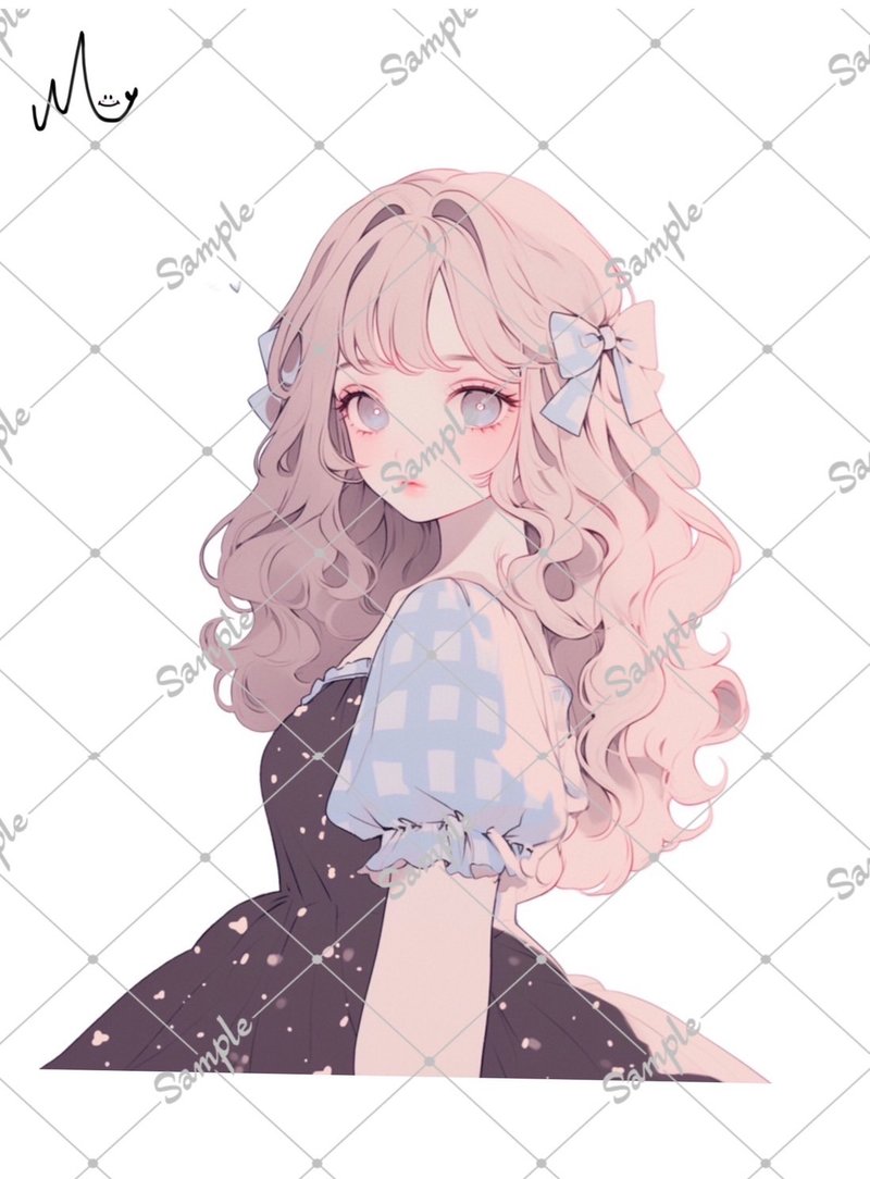 Original character stickers - สติกเกอร์ - กระดาษ 